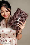 Brown Bo Clutch Koodai - SARAS