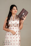 Brown Bo Clutch Koodai - SARAS