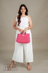 Cheery Pink Kai koodai - SARAS