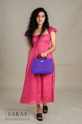 Purple Kai Koodai - SARAS