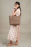 Glam Gold Tote Koodai - SARAS