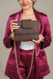 Brown Bo Sling Koodai - SARAS