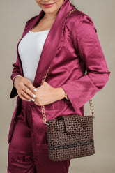 Brown Bo Sling Koodai - SARAS