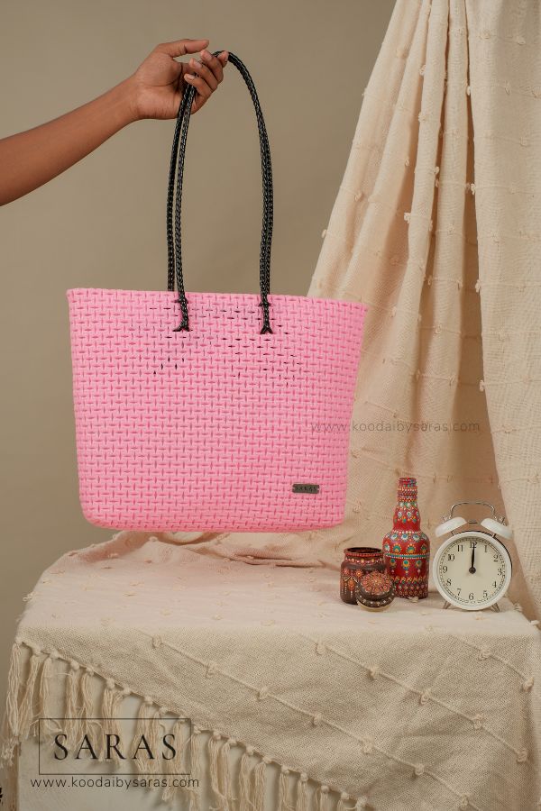 Rose Milk Tote Koodai - SARAS