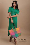 Madras Checks Tote Koodai