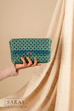 Mayil Blue Clutch Koodai