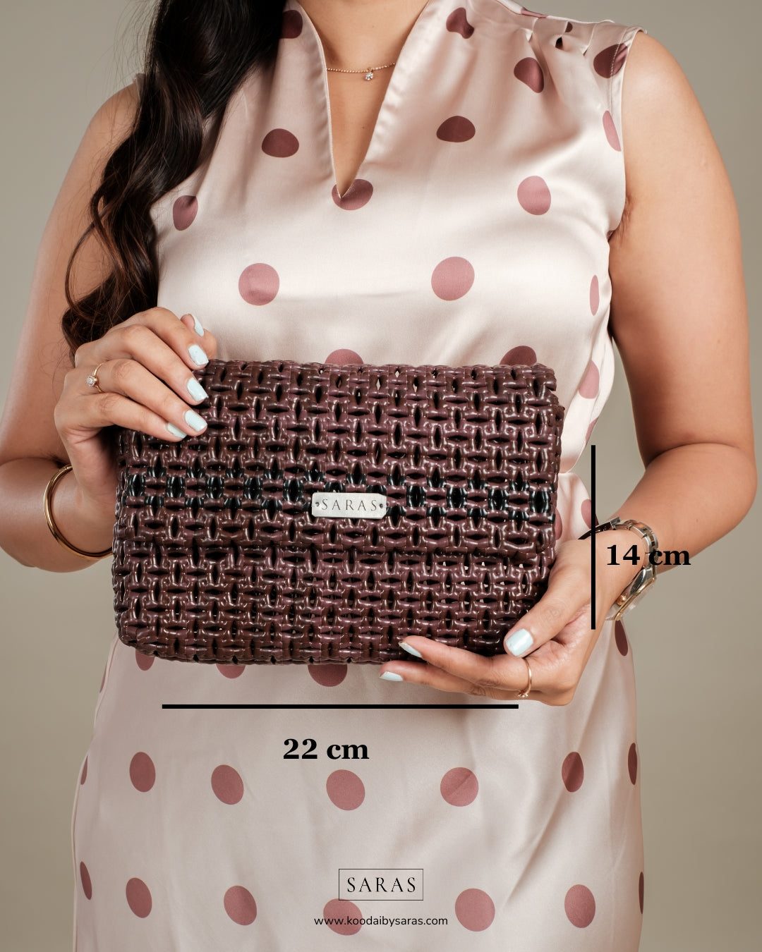 Brown Bo Clutch Koodai
